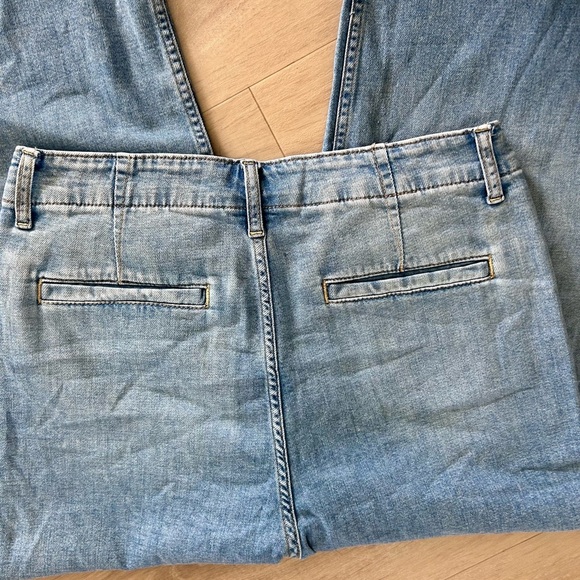 Faherty Women’s Linen Denim Pant Size 29 Summer Seas Wash - Picture 8 of 8